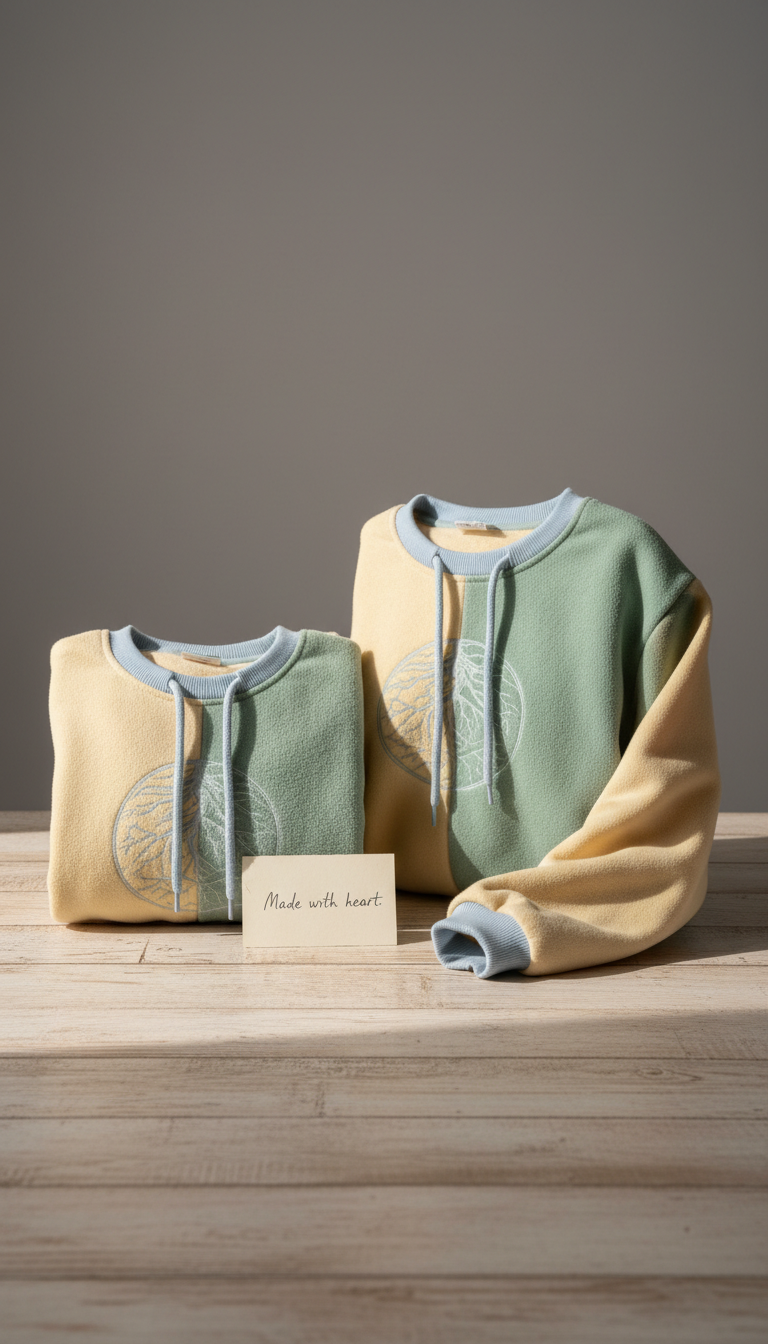 Rooted & Real cozy sweatshirt
